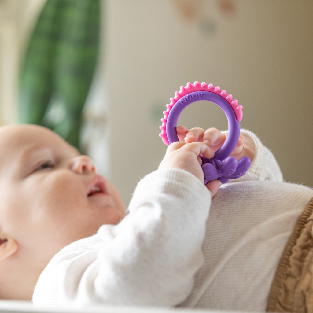 Geo Zoo Silicone Teether (S6Y8)