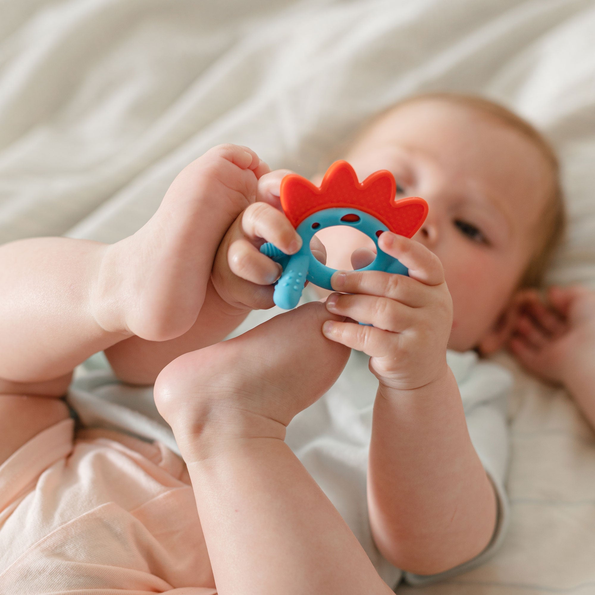 Geo Zoo Silicone Teether (S6Y8)