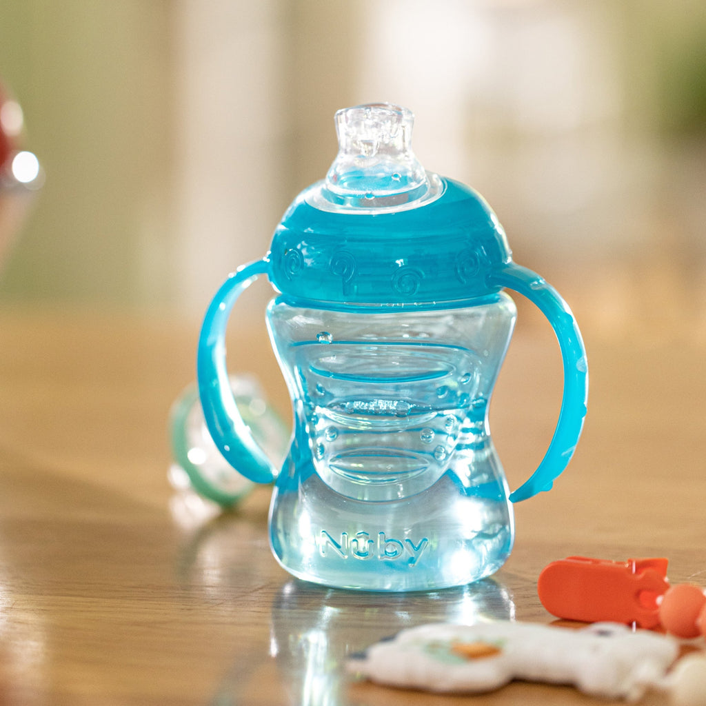 No-Spill Soft Spout Grip N' Sip Trainer Cup (HW9S)