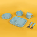 Animal Friends 6-Piece Dinnerware Set - Blue Whale (0US0)