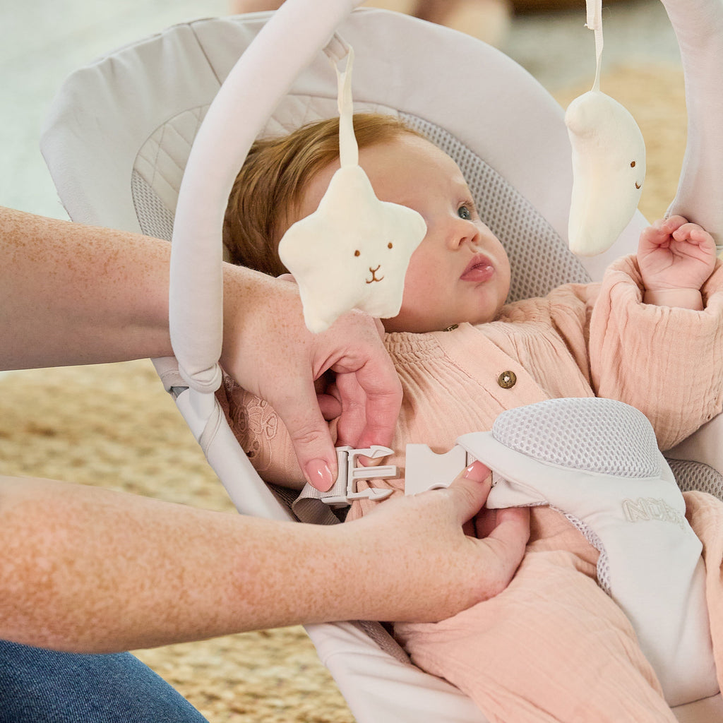 Deluxe Baby Bouncer Seat | Beige (6VD2)
