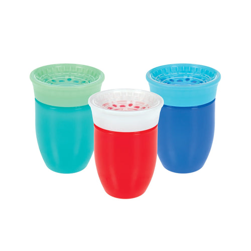 360 Wonder Cup (3 Pack - 7 oz) | Blue/Red/Aqua (6K6K)