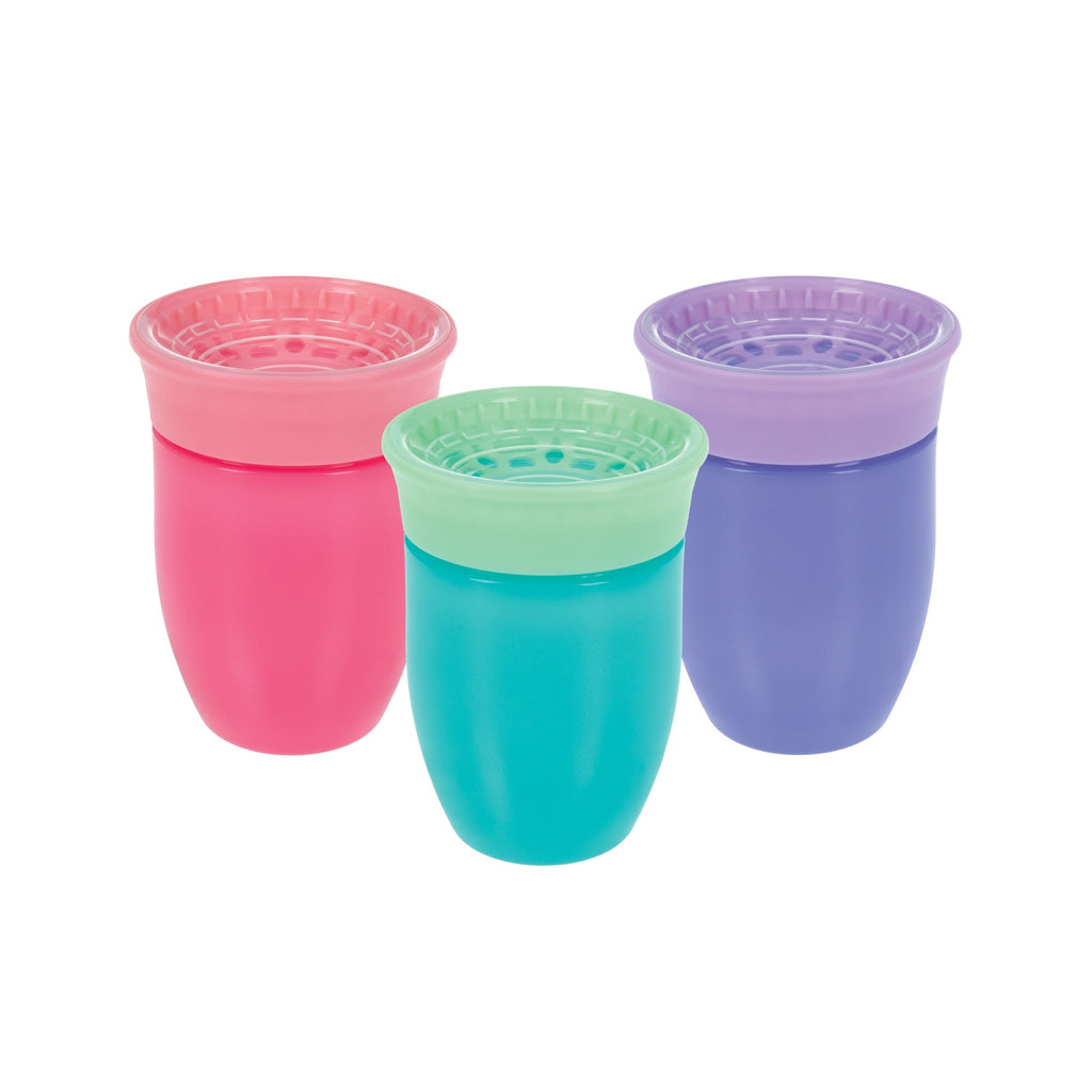 360 Wonder Cup (3 Pack - 7 oz) | Purple/Pink/Aqua (JHGS)