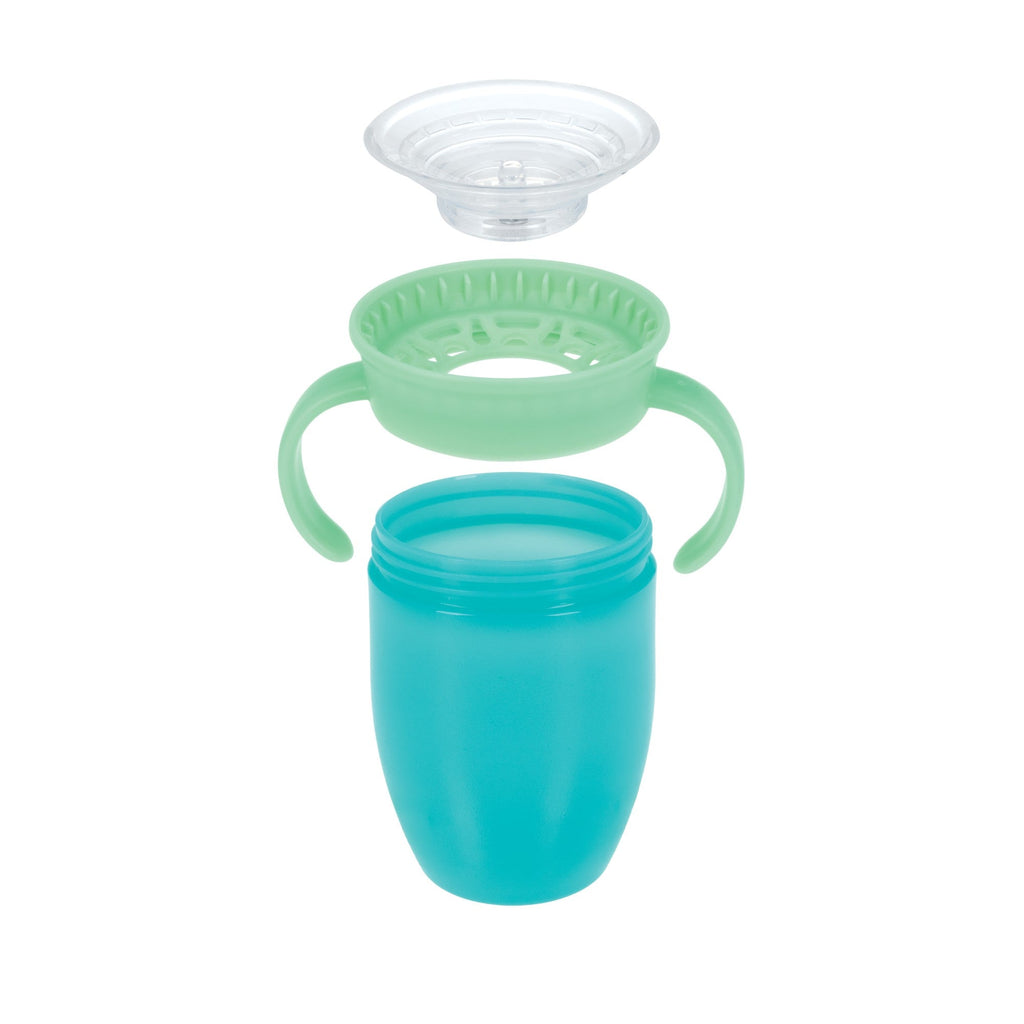 360 Wonder Cup with Handles (3 Pack - 5 oz) | Blue/Red/Aqua (R3GQ)