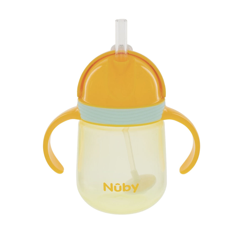 Clik-It Silicone Straw Trainer Cup | Giraffe (BFSR)