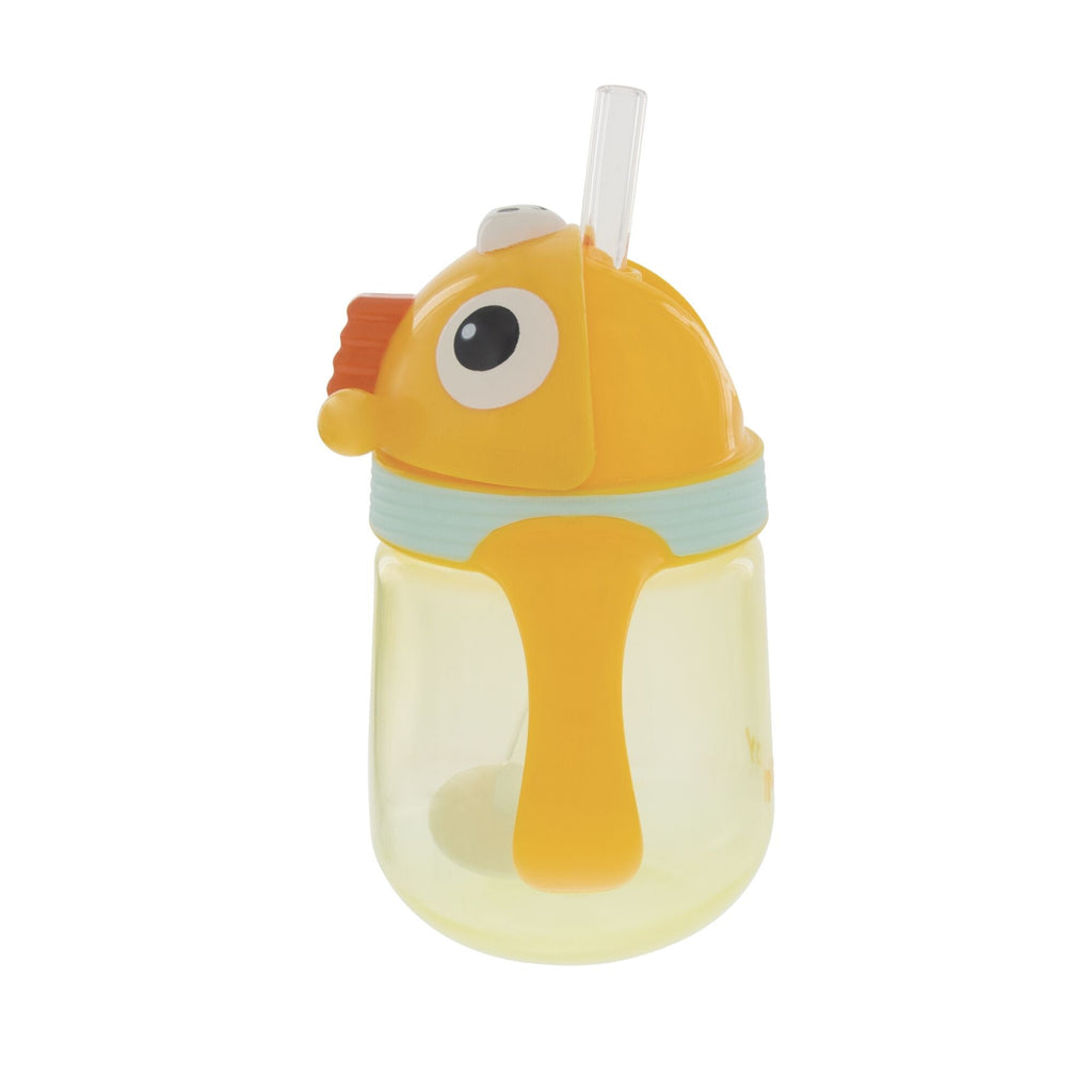 Clik-It Silicone Straw Trainer Cup | Giraffe (BFSR)