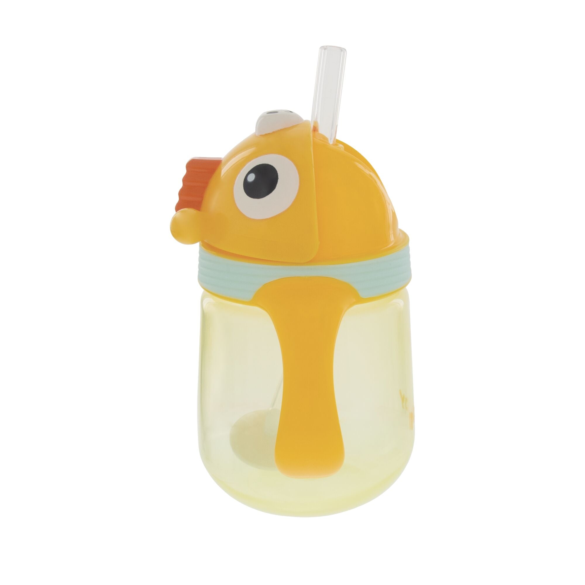 Clik-It Silicone Straw Trainer Cup | Giraffe (BFSR)