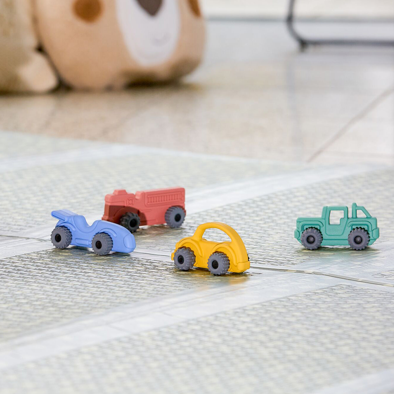 Silicone Vehicle Teether Toy | Car (FKUJ)