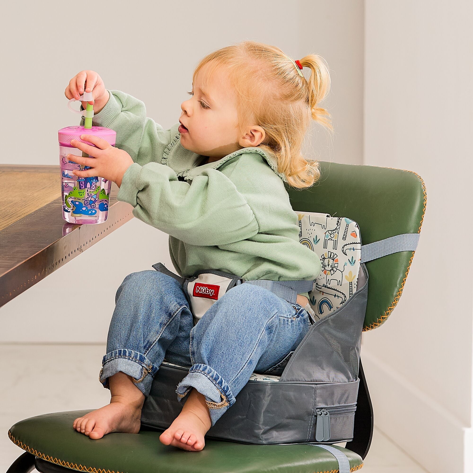 Easy Go High Chair Booster Seat | Animals (AIPM)