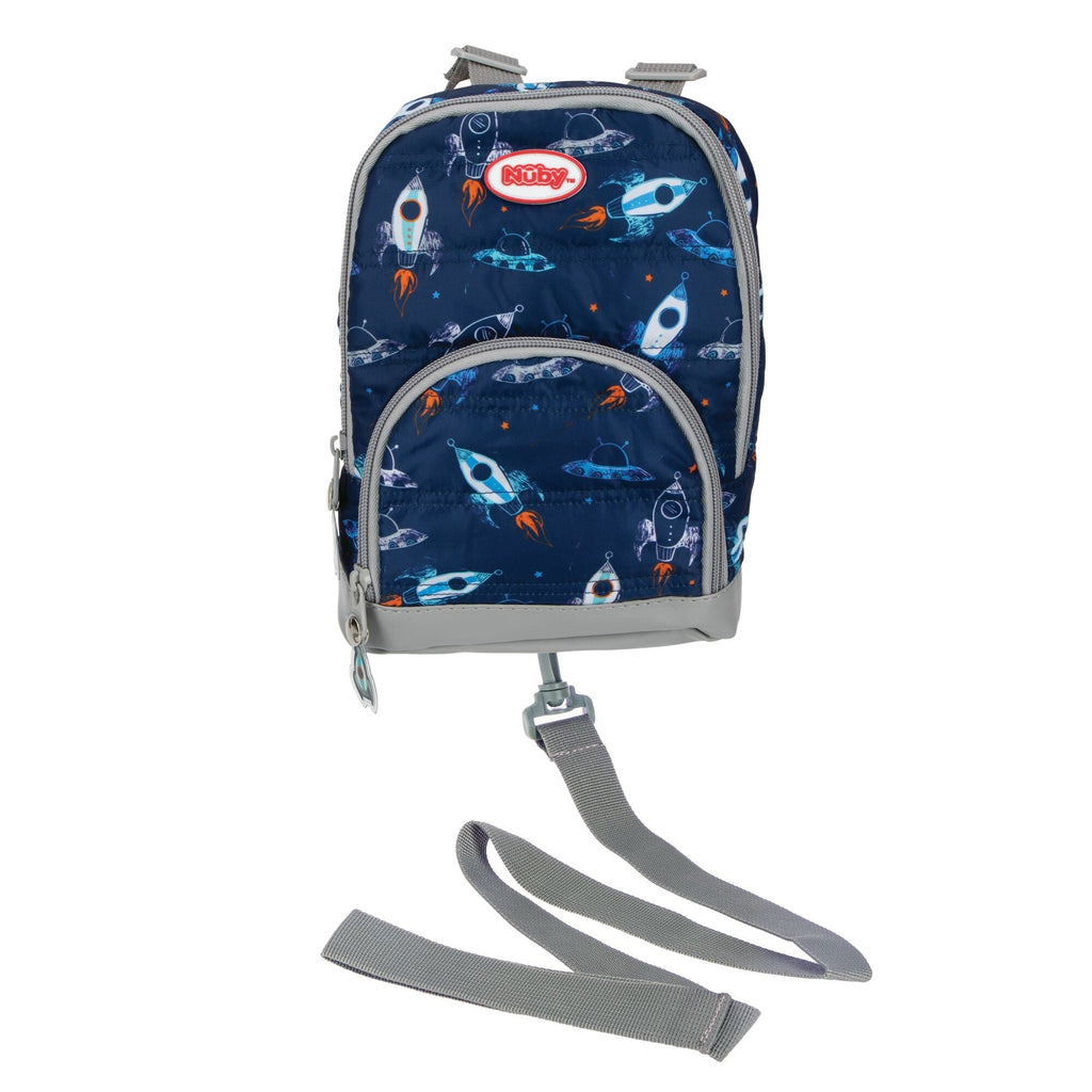 Quilted Space Backpack with Safety Harness (JWCK)