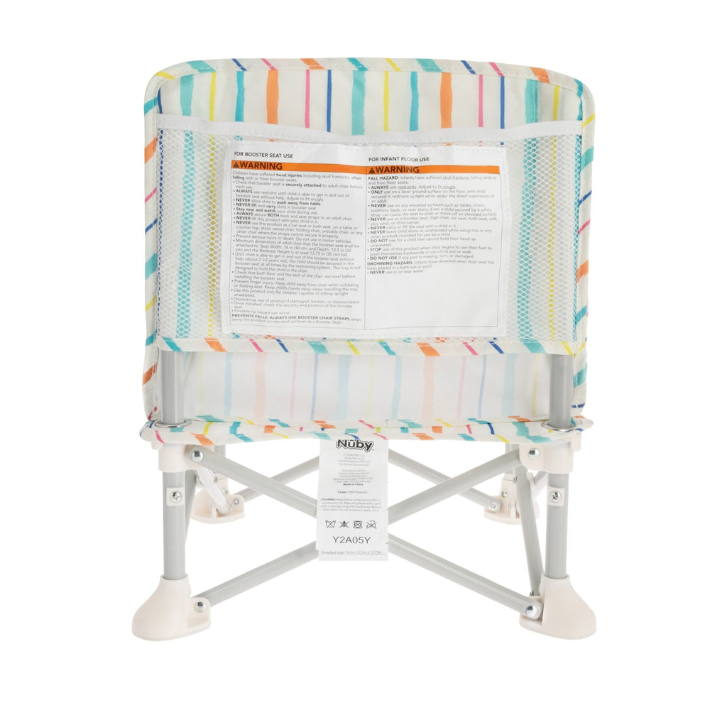 Pop Up Booster Seat | Stripes (BICU)
