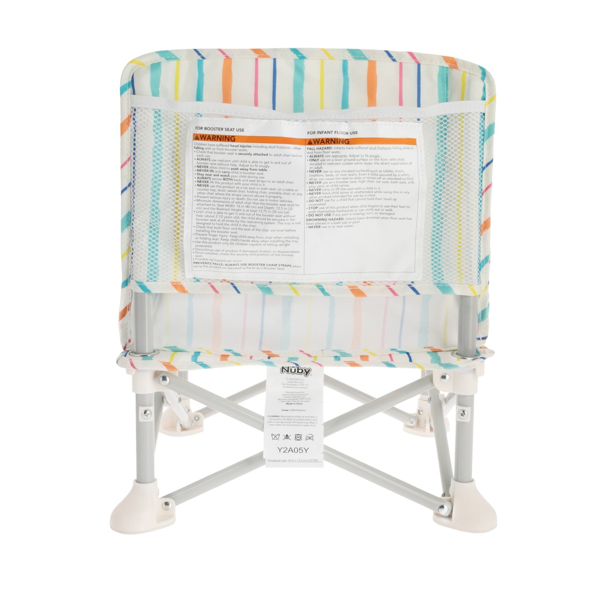 Pop Up Booster Seat | Stripes (BICU)