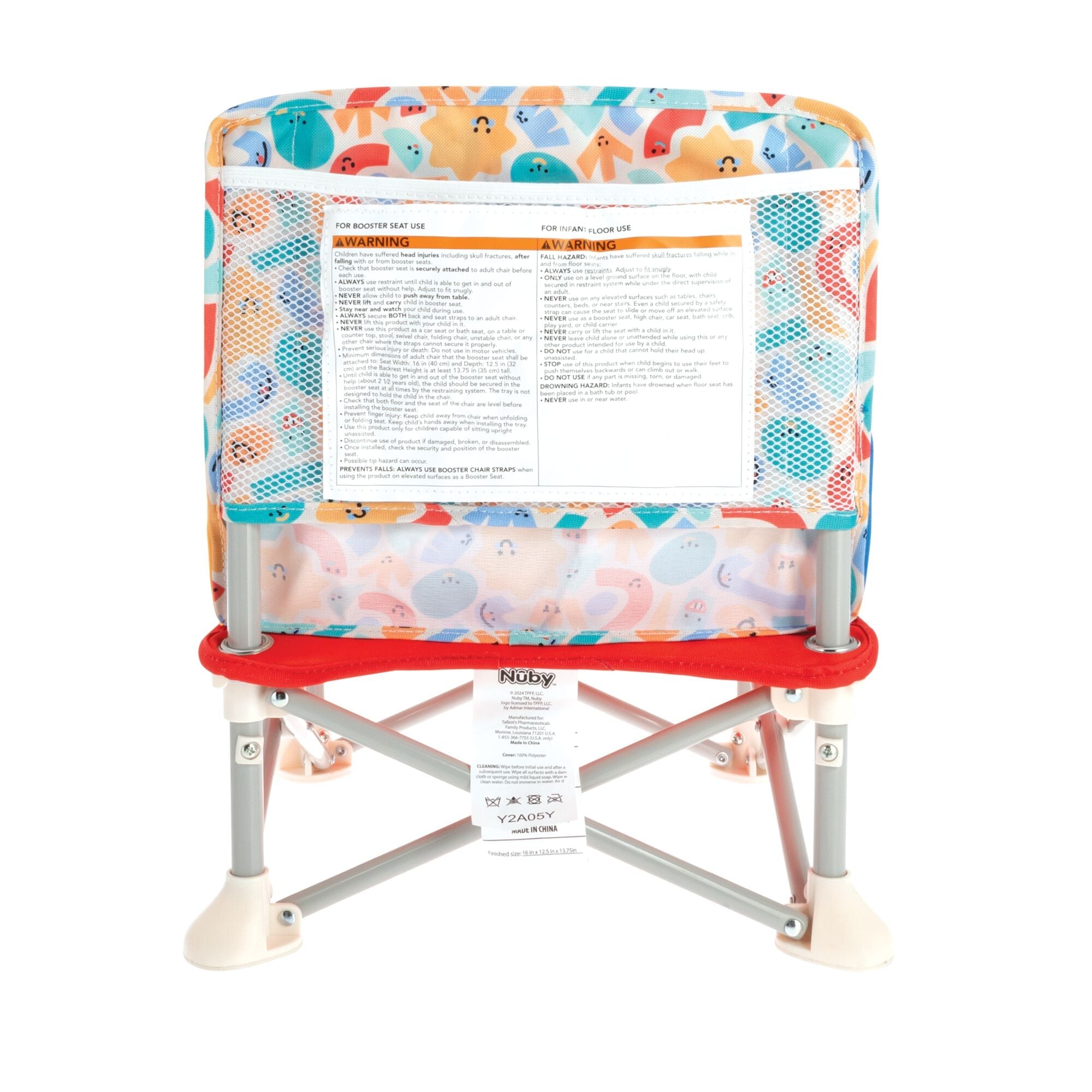 Pop Up Booster Seat | Fun Faces (OLFC)