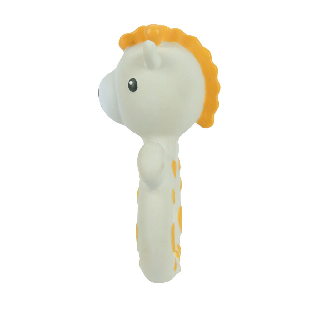 Jackie the Giraffe Natural Rubber Teething Ring | Giraffe (E1QV)
