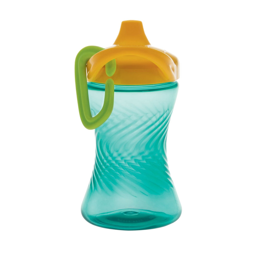 Hard Spout Sippy Cup with Carabiner (3 Pack) | Aqua/Red/Green (SYKH)