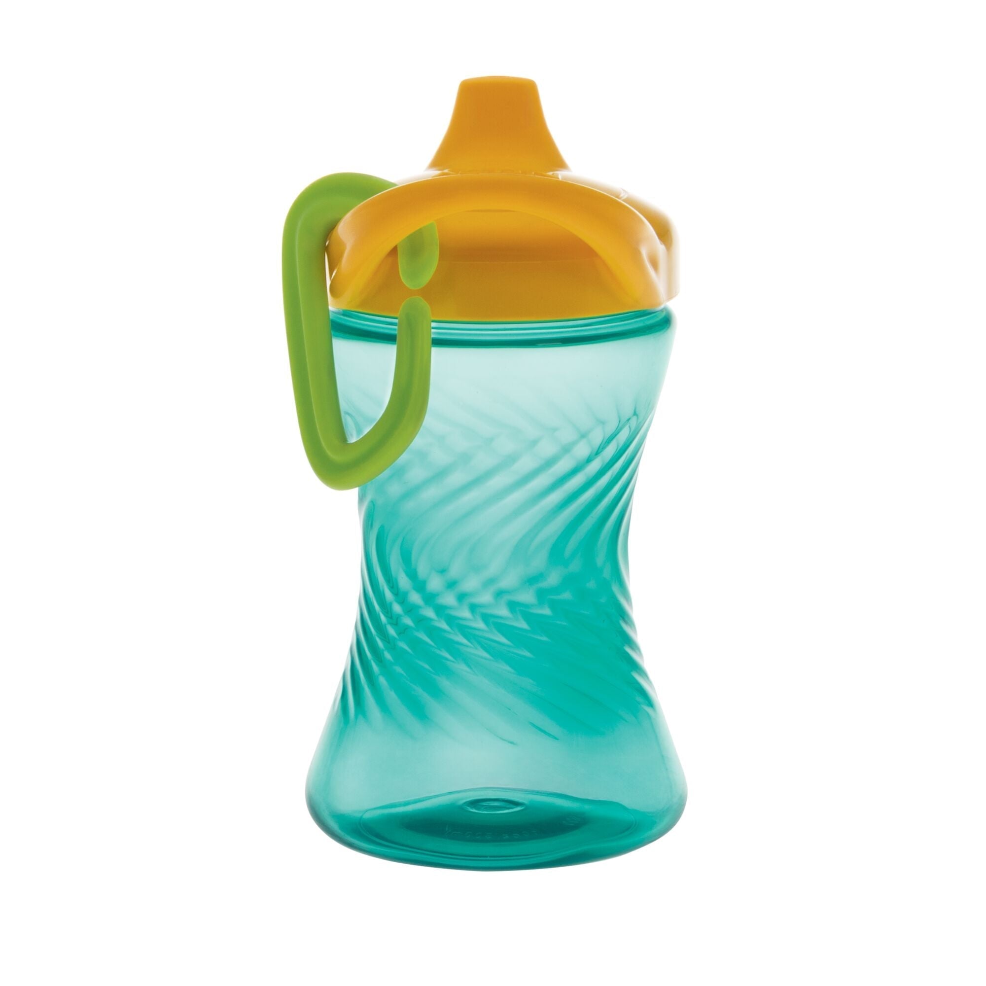 Hard Spout Sippy Cup with Carabiner (3 Pack) | Aqua/Red/Green (SYKH)