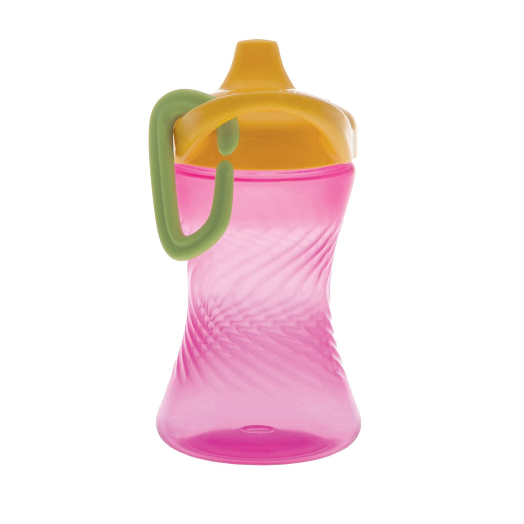 Hard Spout Sippy Cup with Carabiner (3 Pack) | Pink/Green/Purple (K0I0)