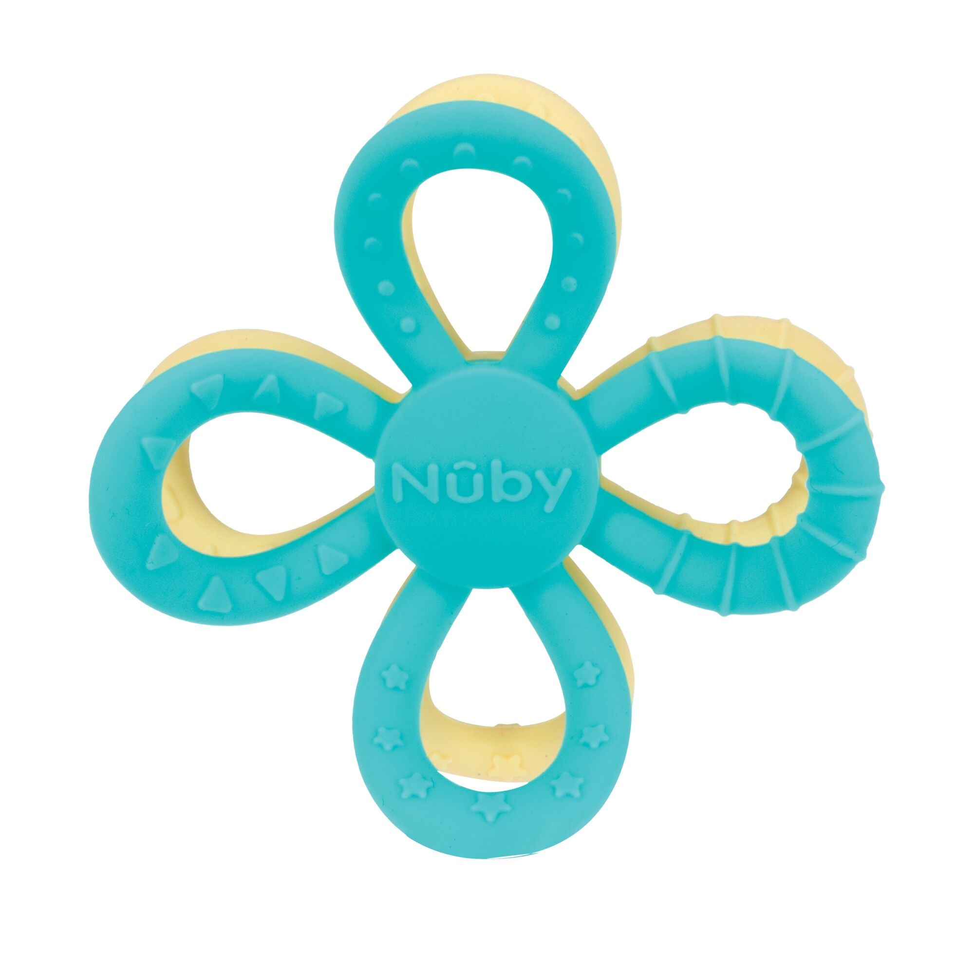 Fun Loops Teether | Aqua/Yellow (PCUS)