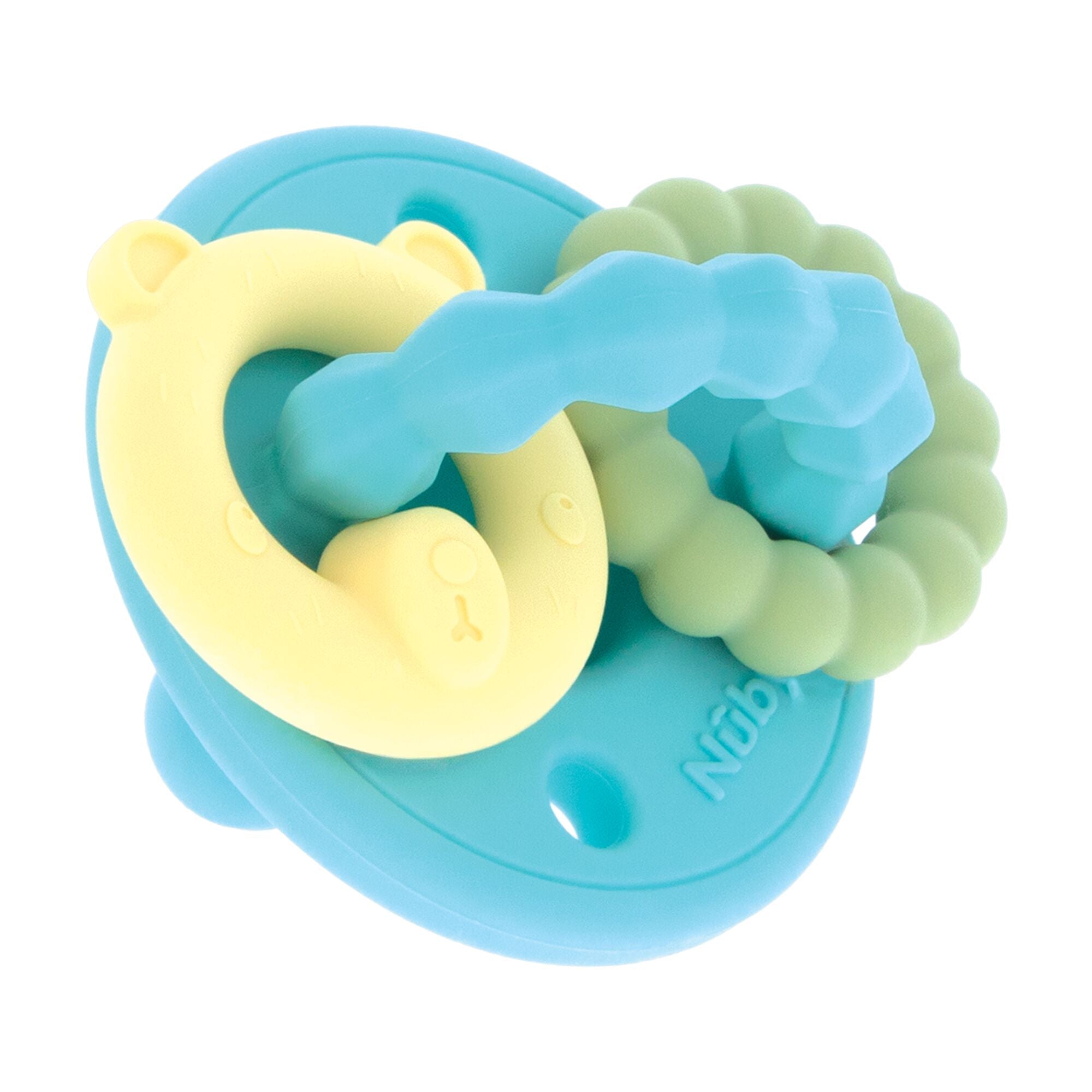 Silicone Charms (2 Pack) | Aqua/Yellow (8NW6)