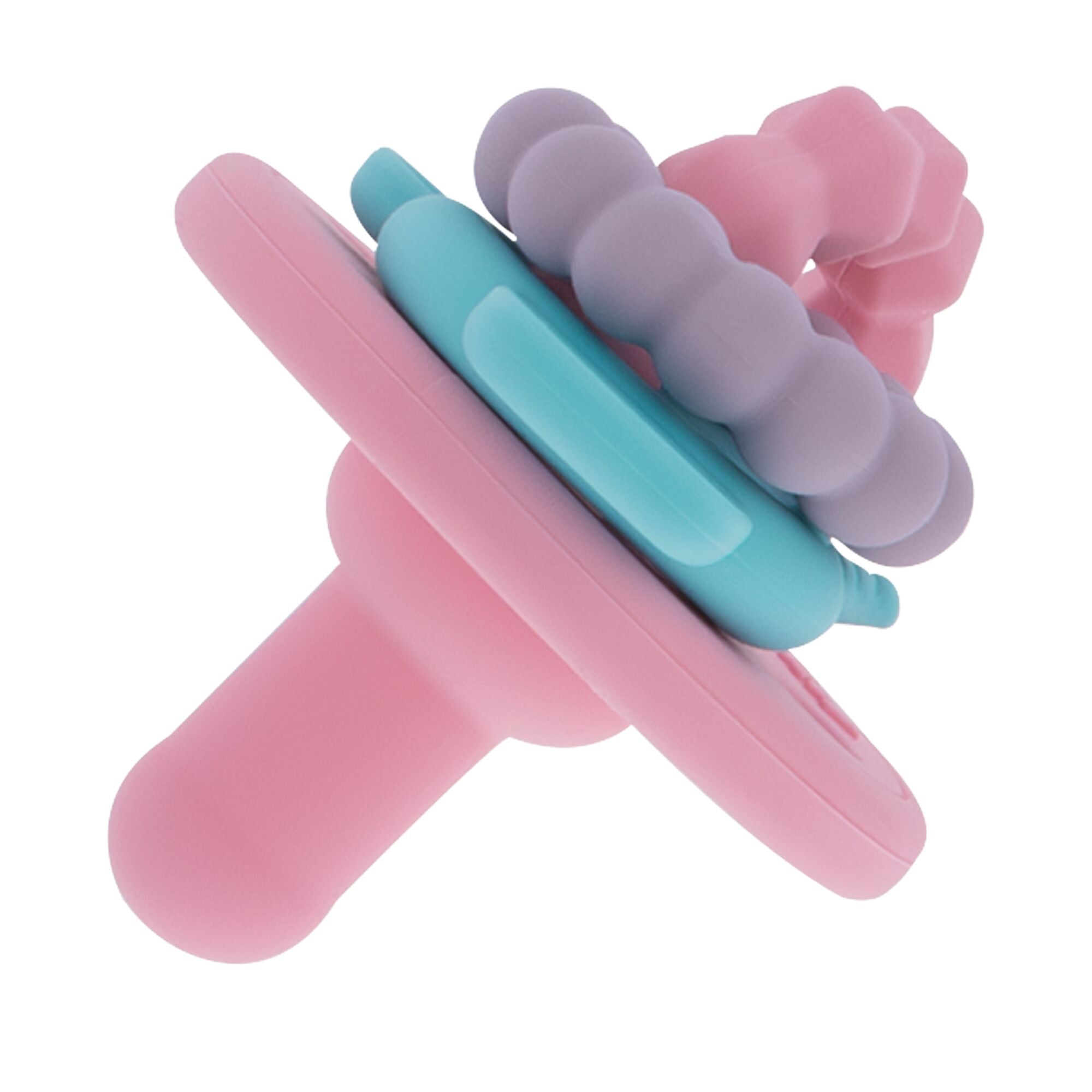 Silicone Charms (2 Pack) | Pink/White (K7KK)