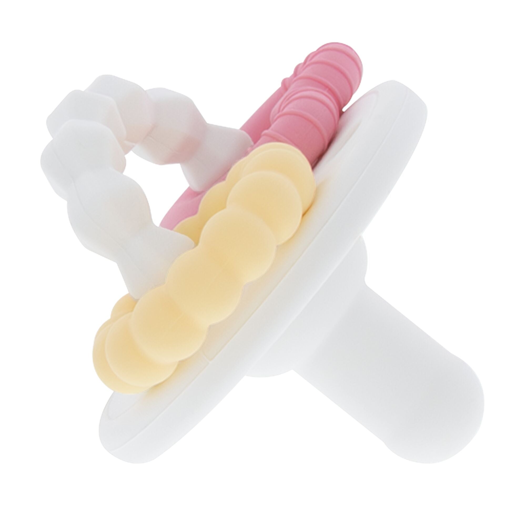 Silicone Charms (2 Pack) | Pink/White (K7KK)