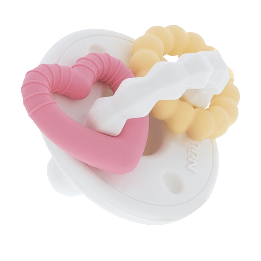 Silicone Charms (2 Pack) | Pink/White (K7KK)