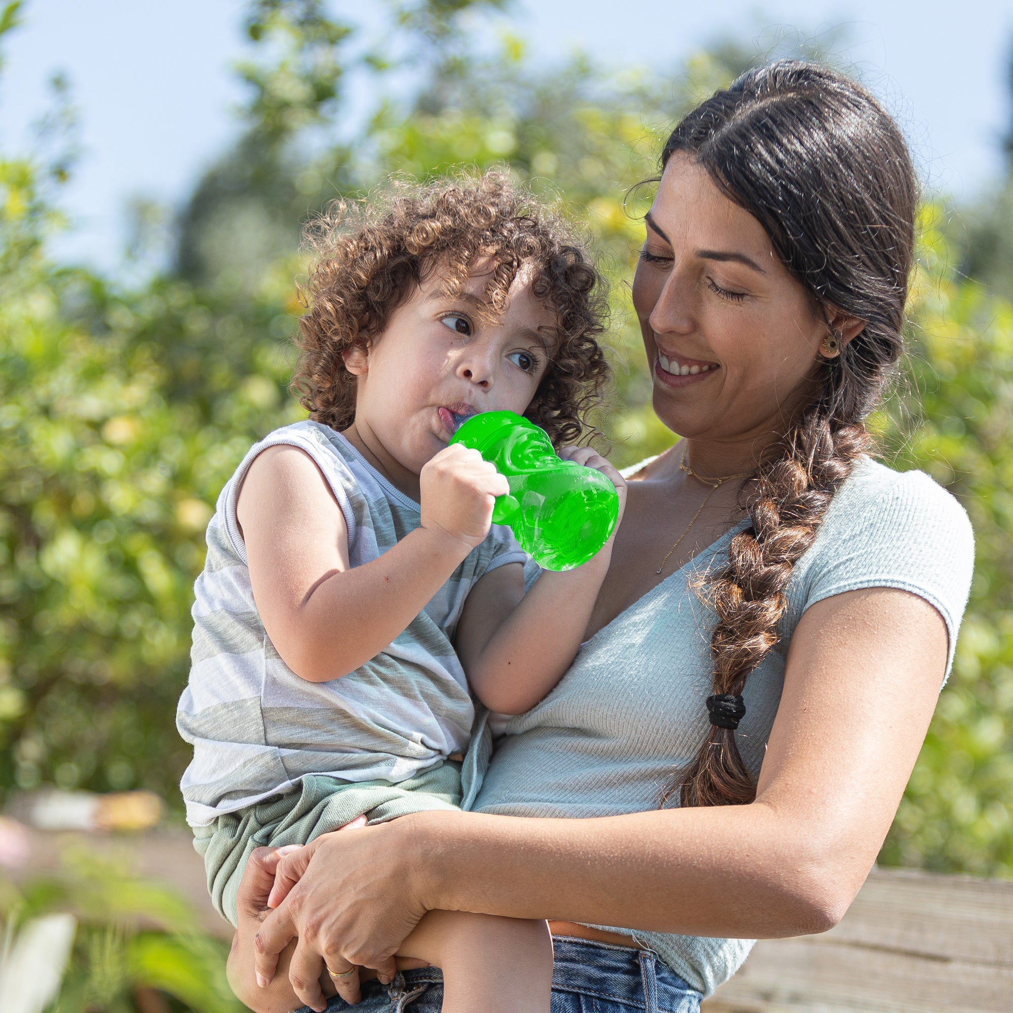 No-Spill Soft Spout Grip N' Sip Trainer Cup (ELC8)