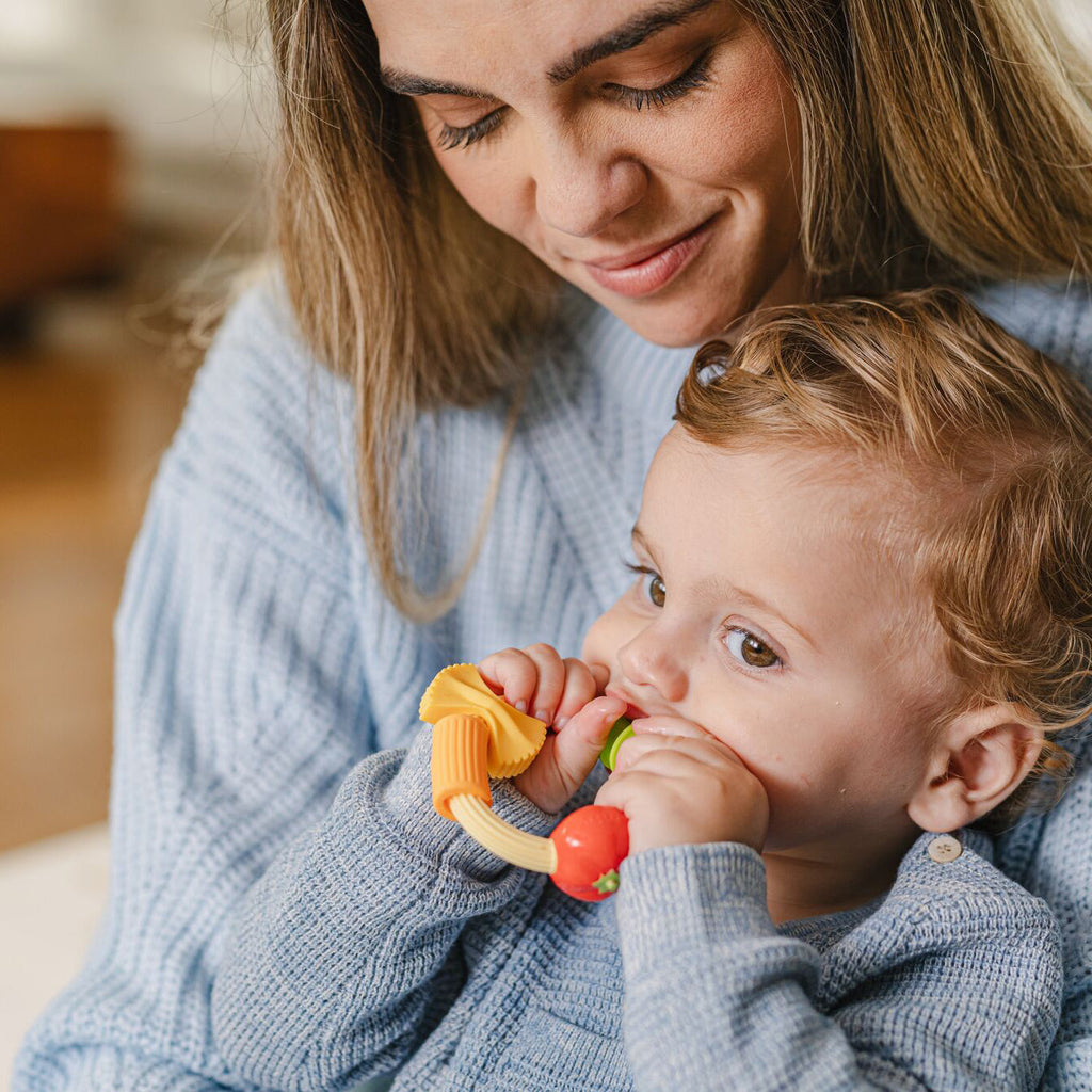 Pasta Silicone Teething Ring (DF2U)