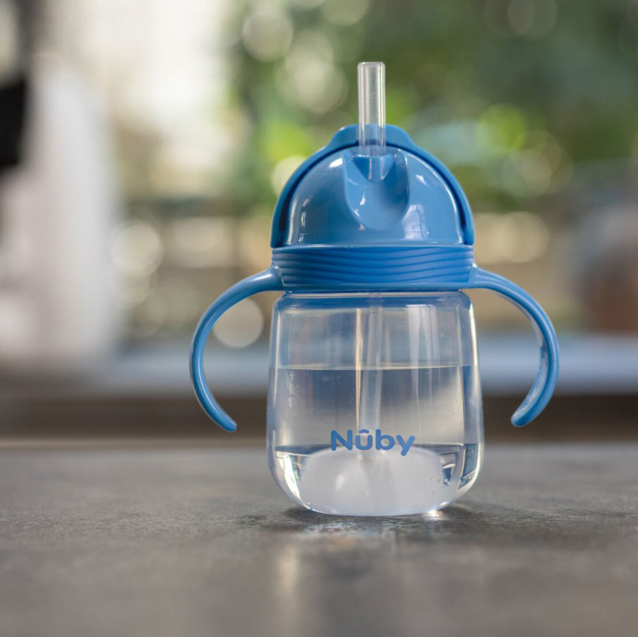 Clik-it Flip-It Straw Cup (2 Pack) | Light Blue/Aqua (1DI1)