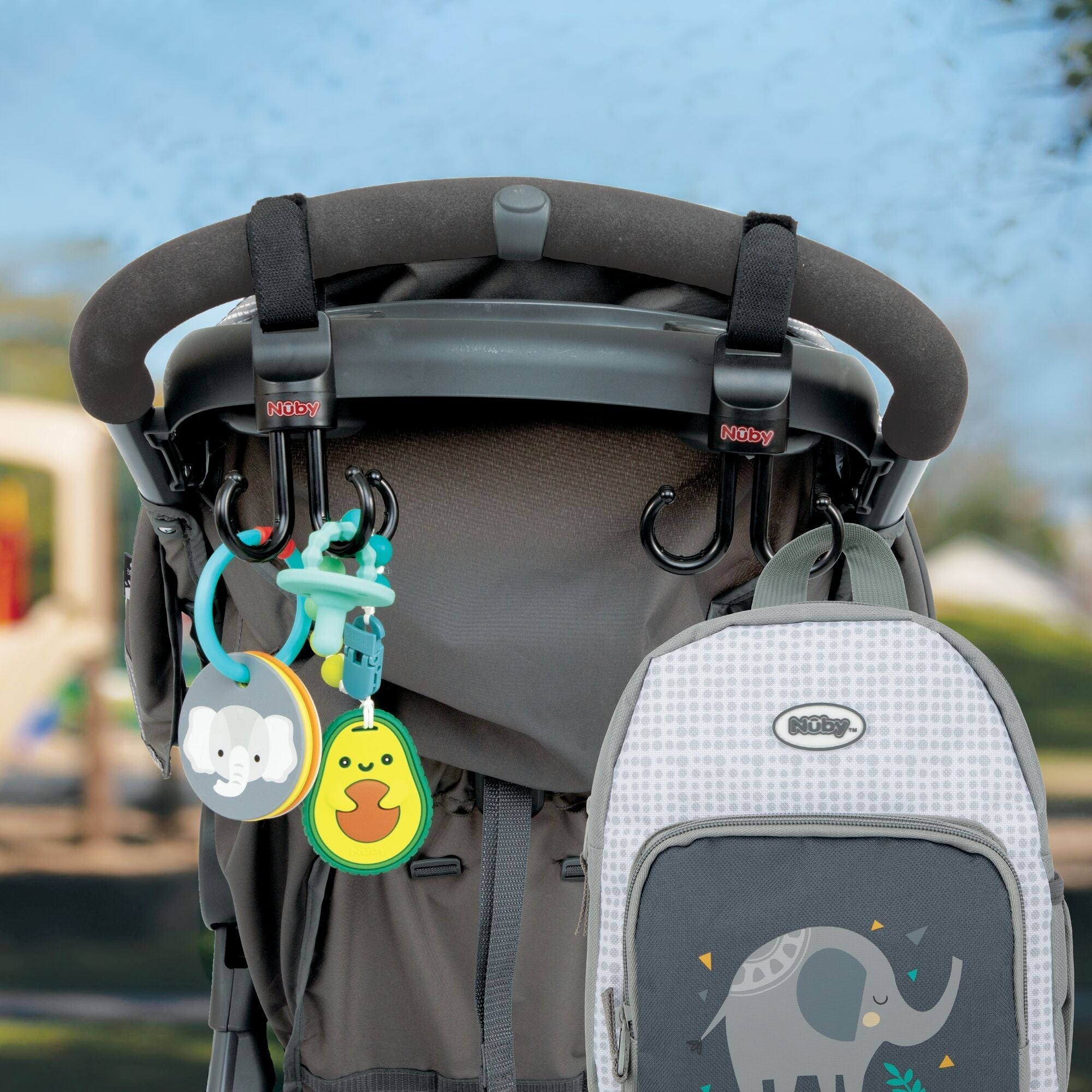 Deluxe Car Seat & Stroller Hooks (2 Pack) (TIVN)