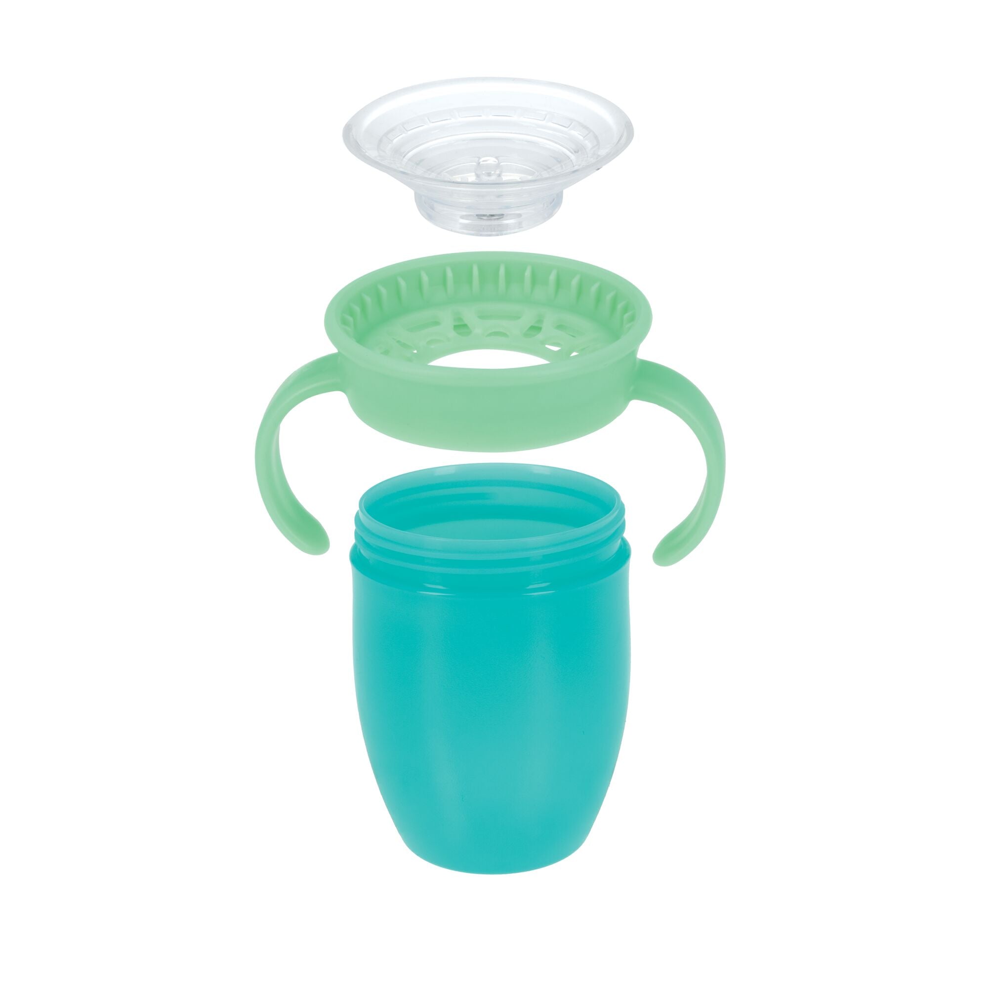 360 Wonder Cup with Handles (2 Pack - 5 oz) | Pink/Aqua (T2FP)