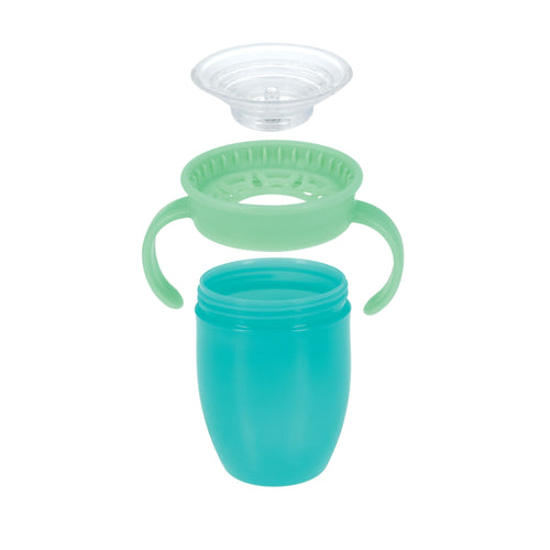 360 Wonder Cup with Handles (2 Pack - 5 oz) | Pink/Aqua (T2FP)