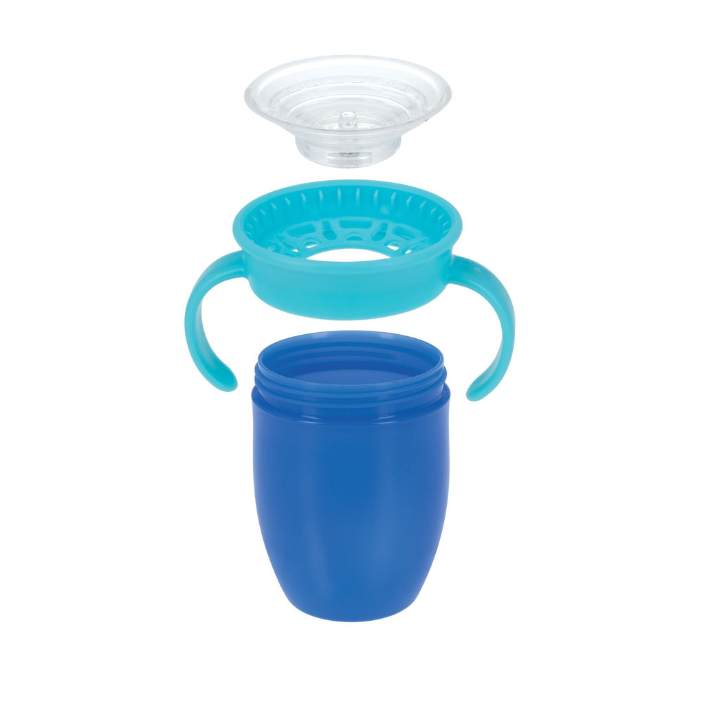 360 Wonder Cup with Handles (2 Pack - 5 oz) | Blue/Red (FLO1)
