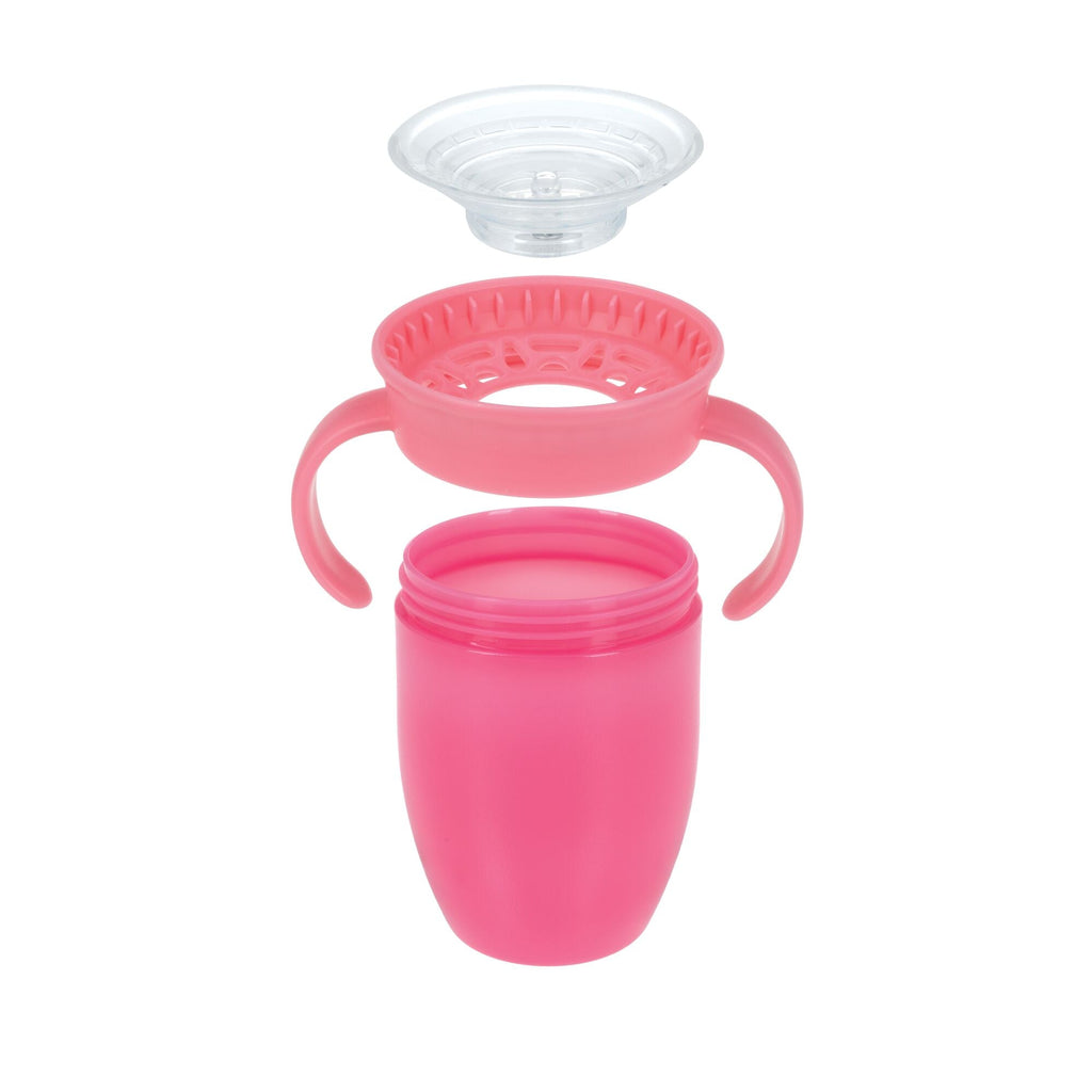 360 Wonder Cup with Handles (3 Pack - 7 oz) | Purple/Pink/Aqua (DBBU)