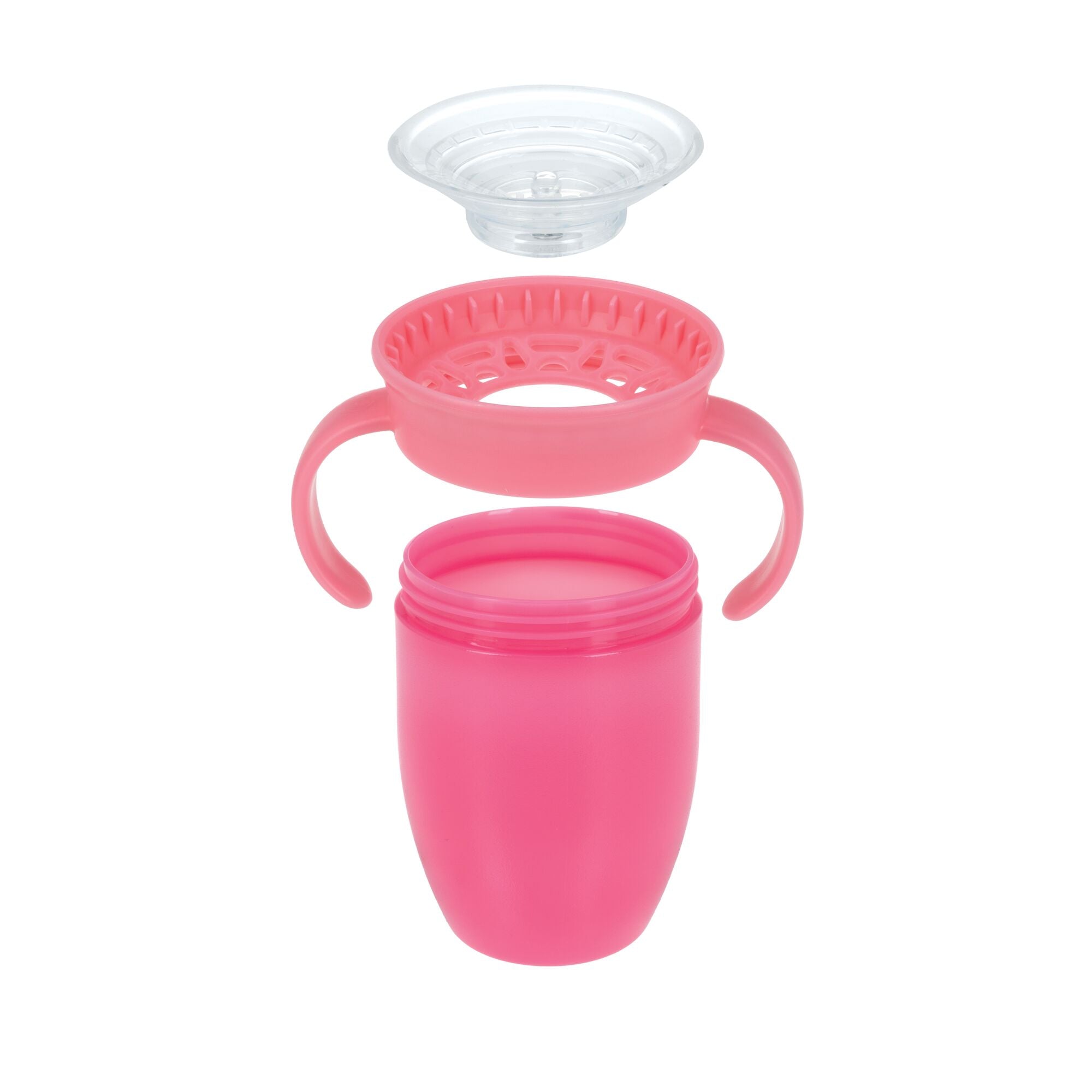 360 Wonder Cup with Handles (3 Pack - 7 oz) | Purple/Pink/Aqua (DBBU)
