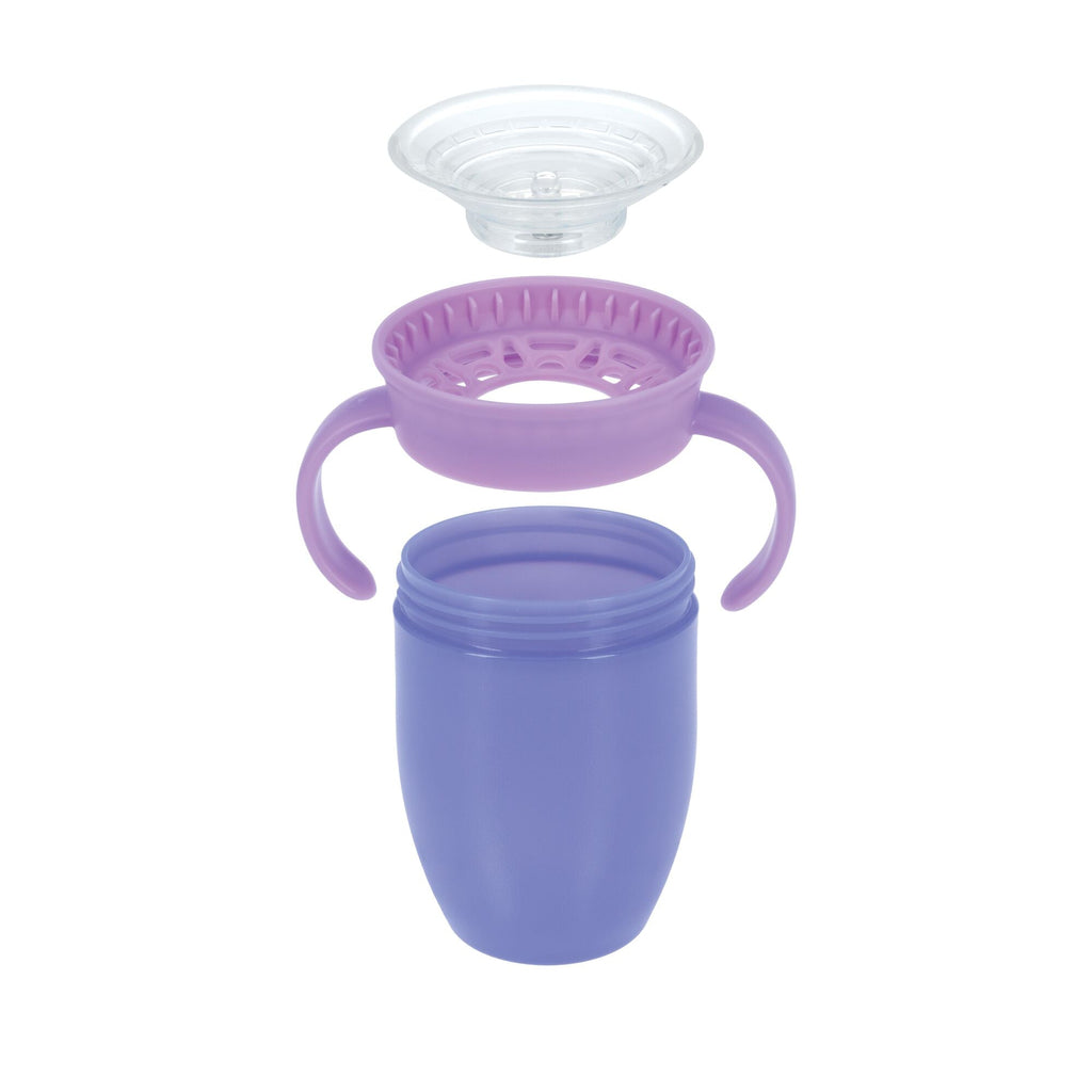 360 Wonder Cup with Handles (2 Pack - 7 oz) | Pink/Aqua (IWFM)