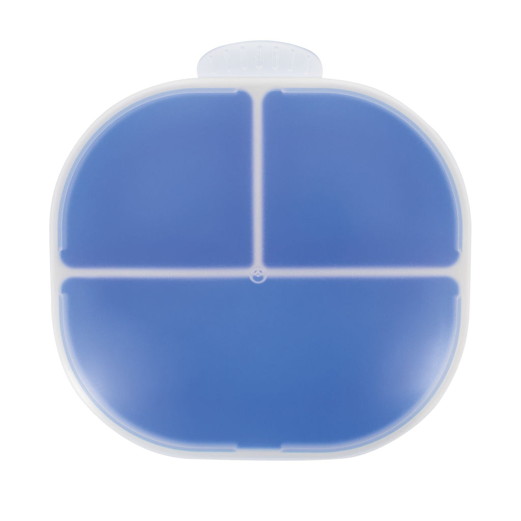 Rectangular Silicone Suction Plate (2 Pack) | Yellow / Blue (L1FA)