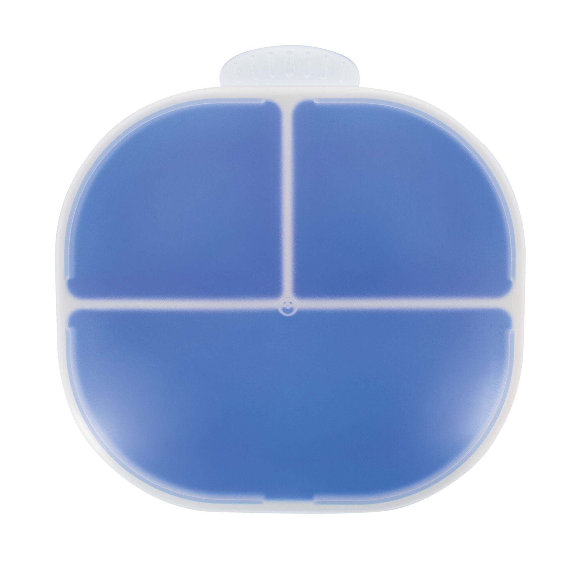 Rectangular Silicone Suction Plate (2 Pack) | Yellow / Blue (L1FA)