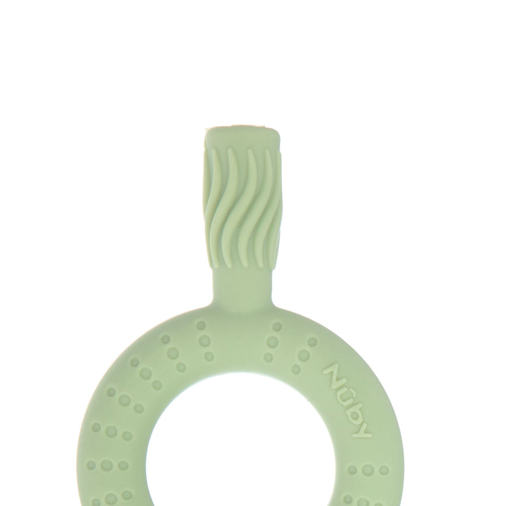 Hollow Sensory Tube Teethers | Green/Blue (UYP1)