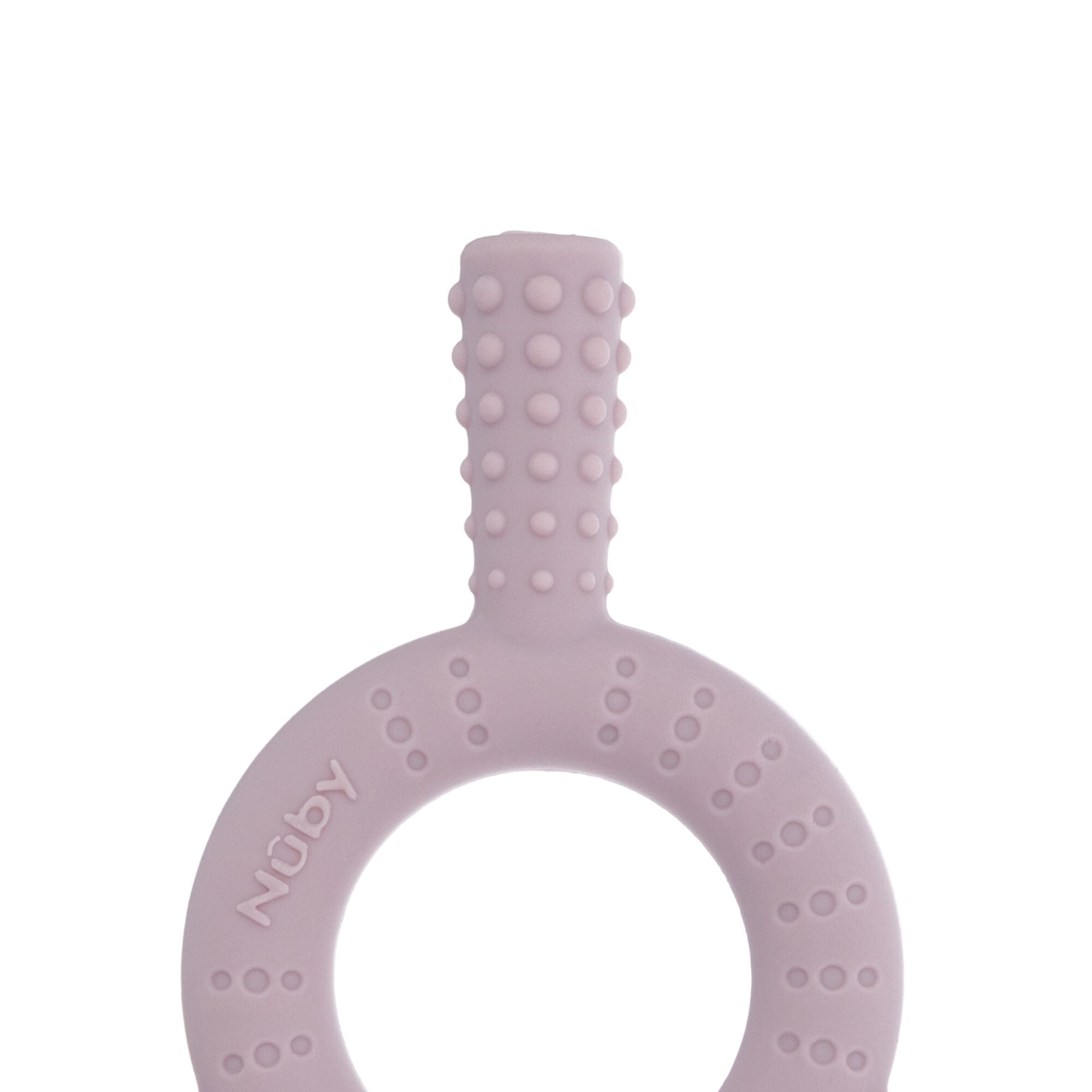 Hollow Sensory Tube Teethers | Pink/Plum (HRLV)