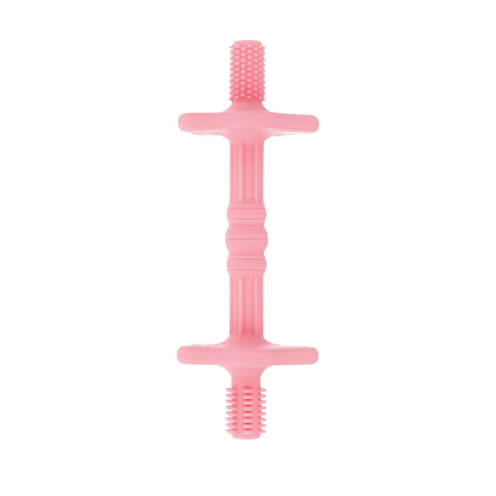 Hollow Sensory Tube Teethers | Pink/Plum (HRLV)