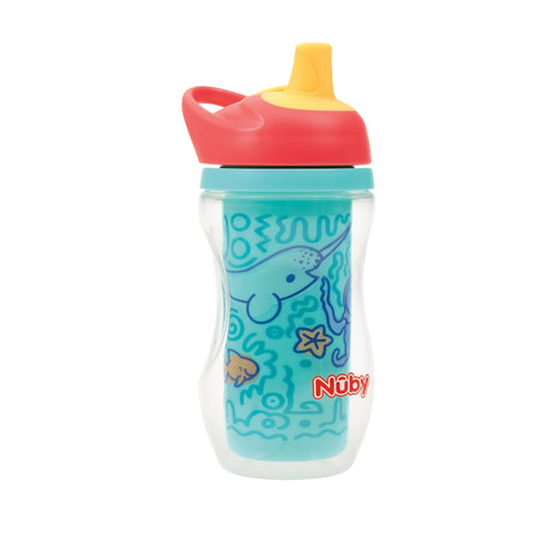 Active Sipper Insulated Cup | Aqua & Blue (EMMO)
