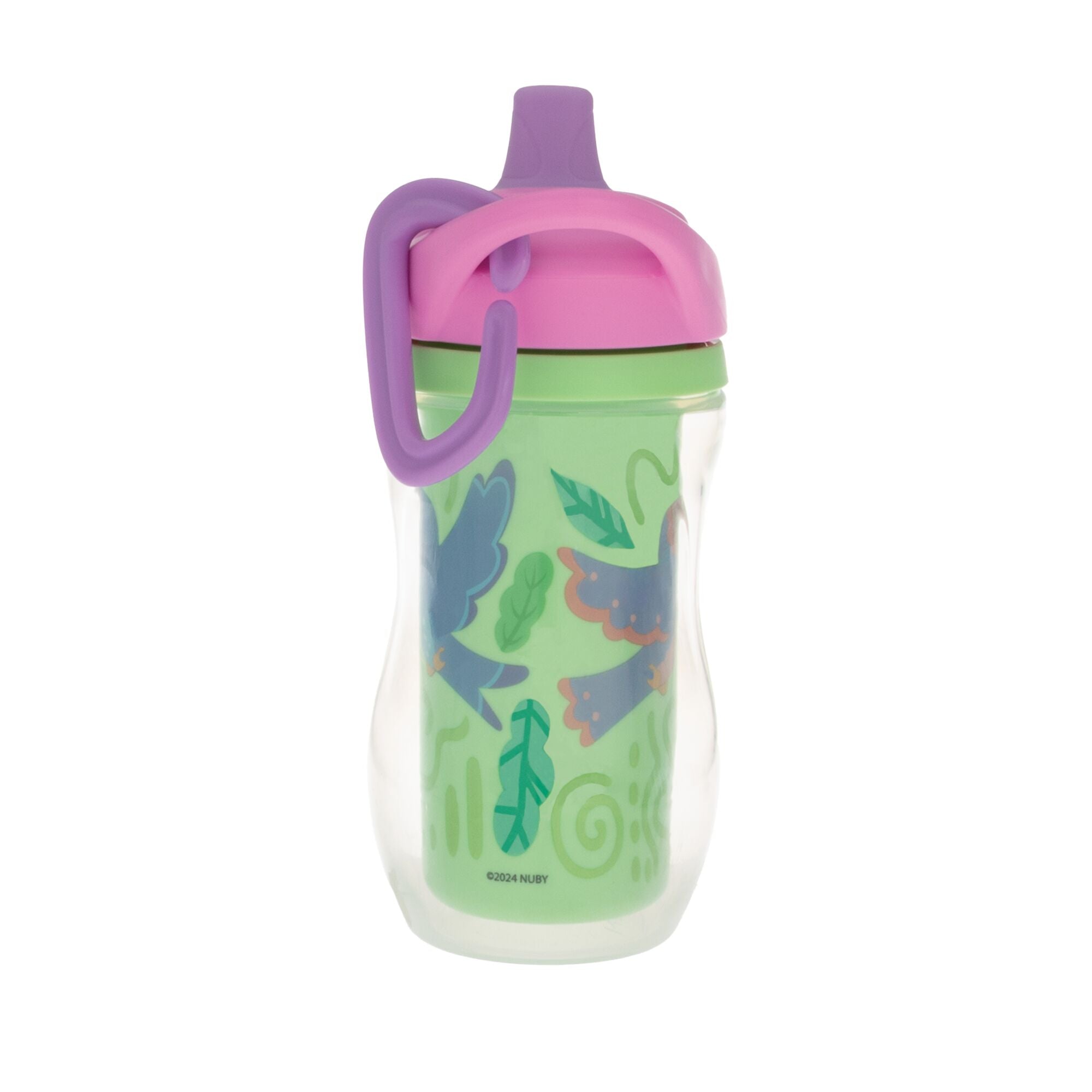 Active Sipper Insulated Cup | Green & Pink (ZPU6)