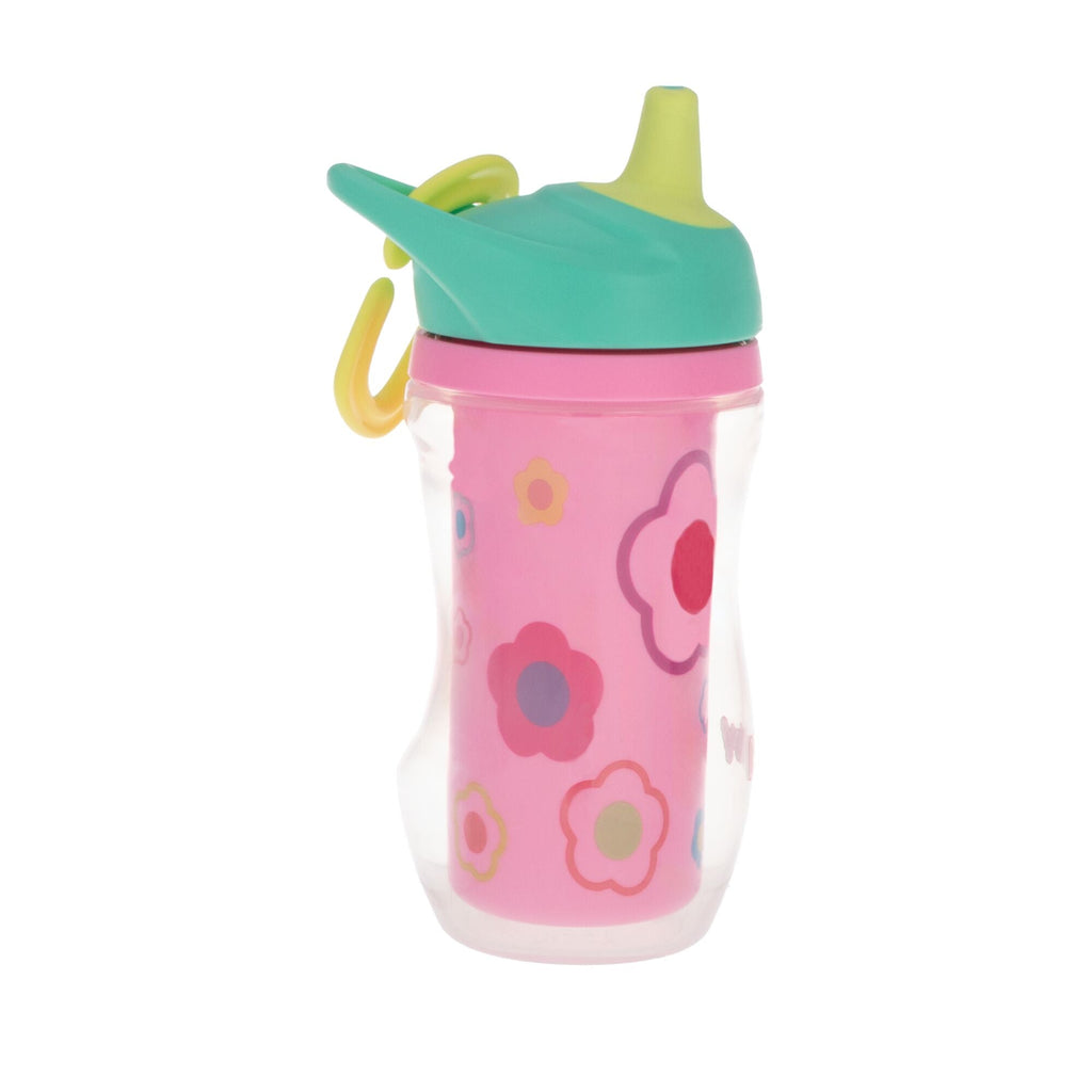Active Sipper Insulated Cup | Green & Pink (ZPU6)