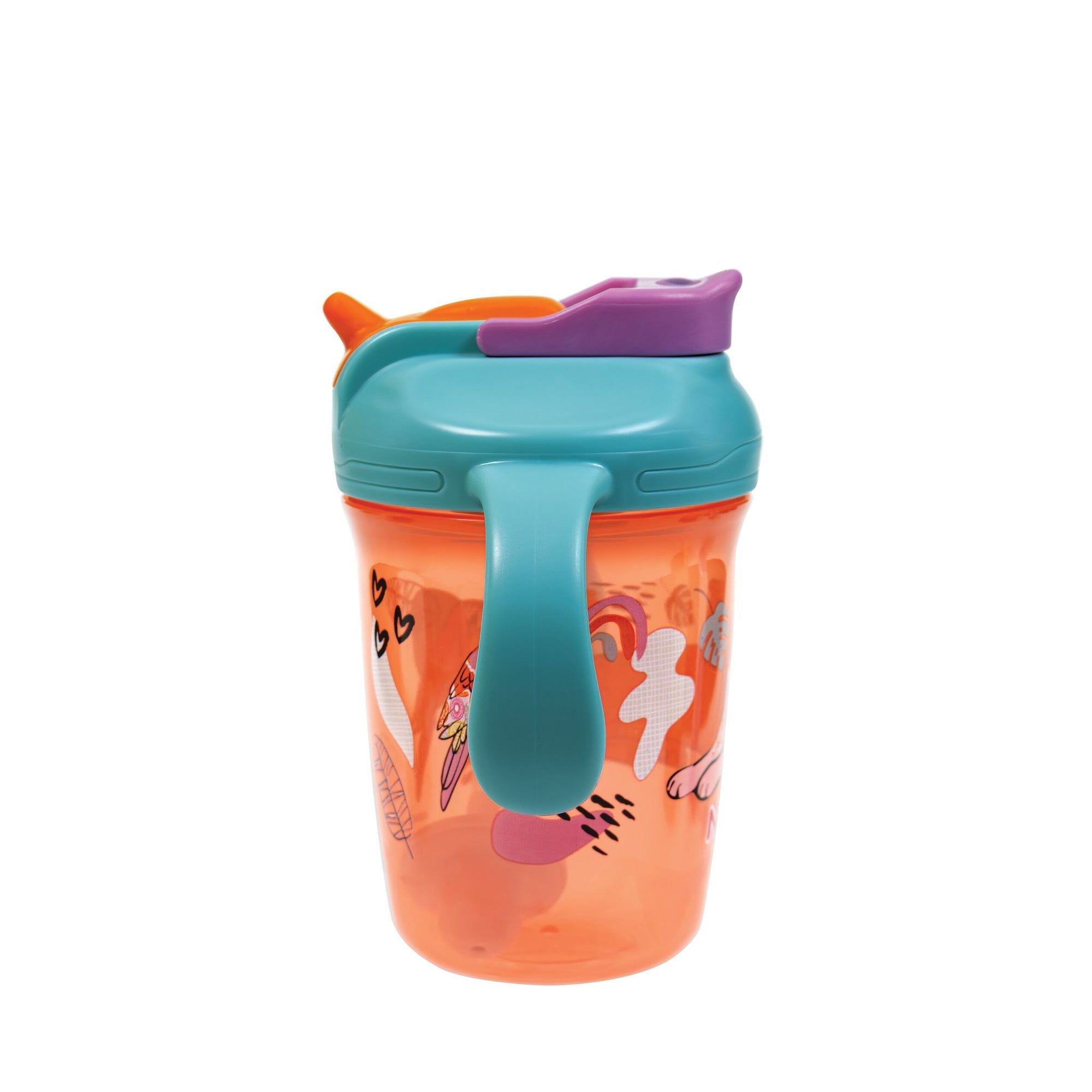 2-in-1 Toddler Cup (2 Pack) | Tiger & Rainbows (JYD9)