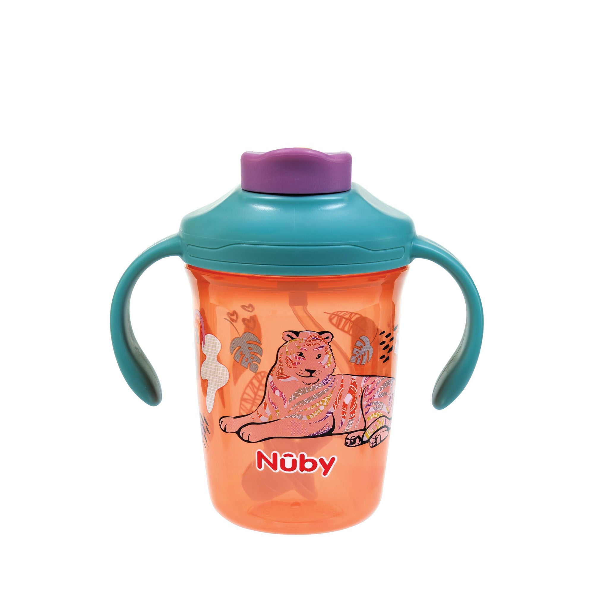2-in-1 Toddler Cup (2 Pack) | Tiger & Rainbows (JYD9)