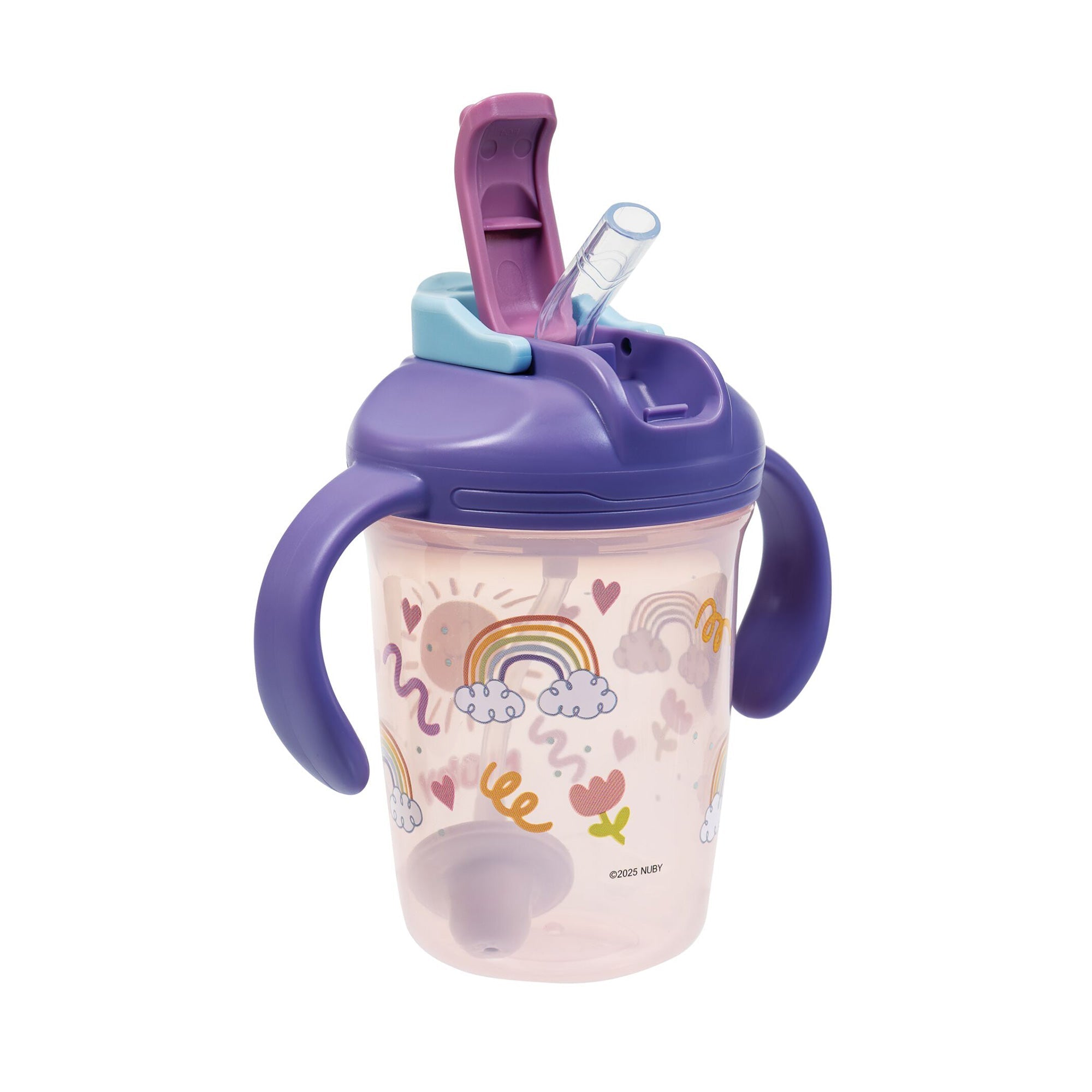 2-in-1 Toddler Cup (2 Pack) | Tiger & Rainbows (JYD9)
