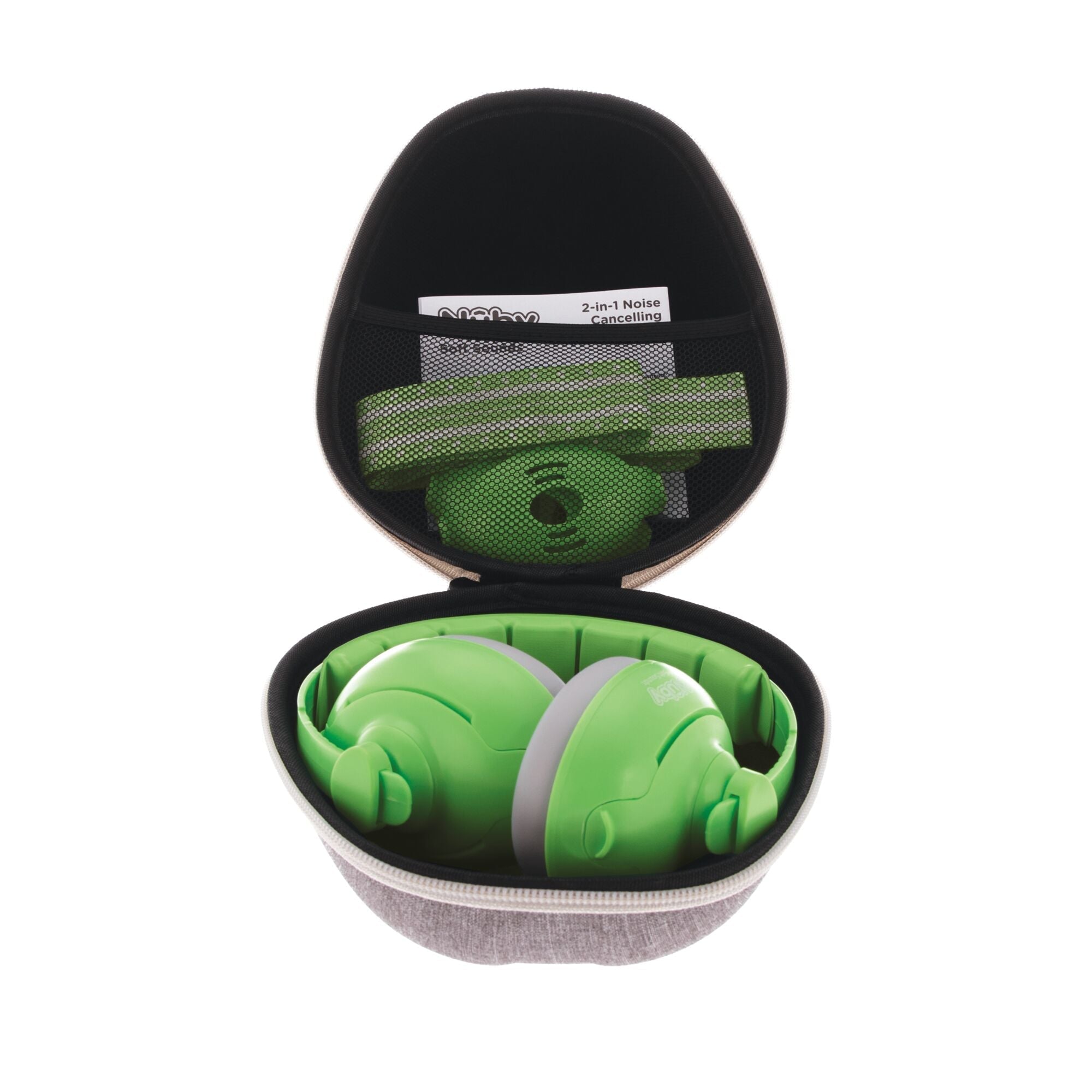 Soft Sounds 2-in-1 Noise Cancelling Earmuffs | Green (6PE5)