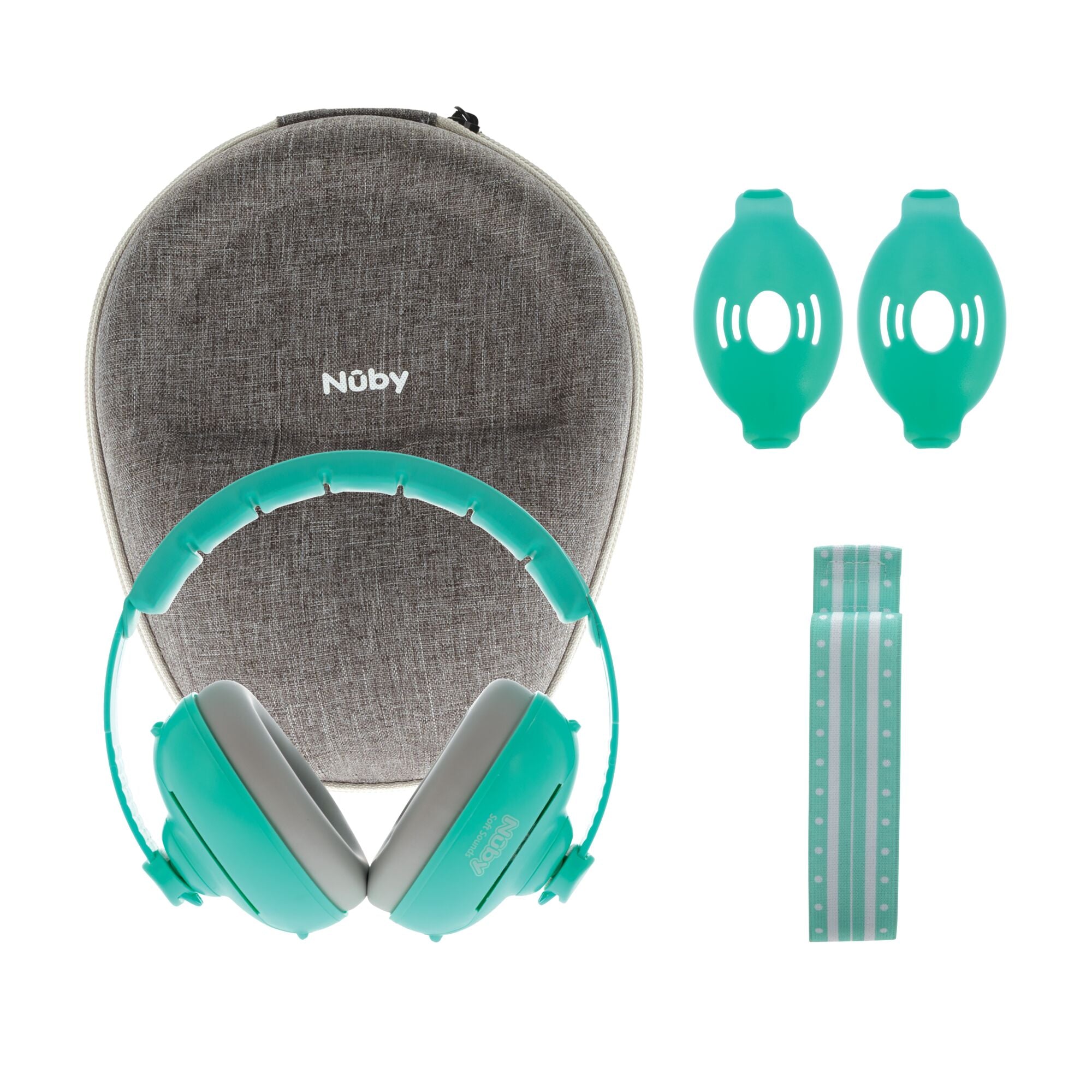 Soft Sounds 2-in-1 Noise Cancelling Earmuffs | Aqua (COQE)