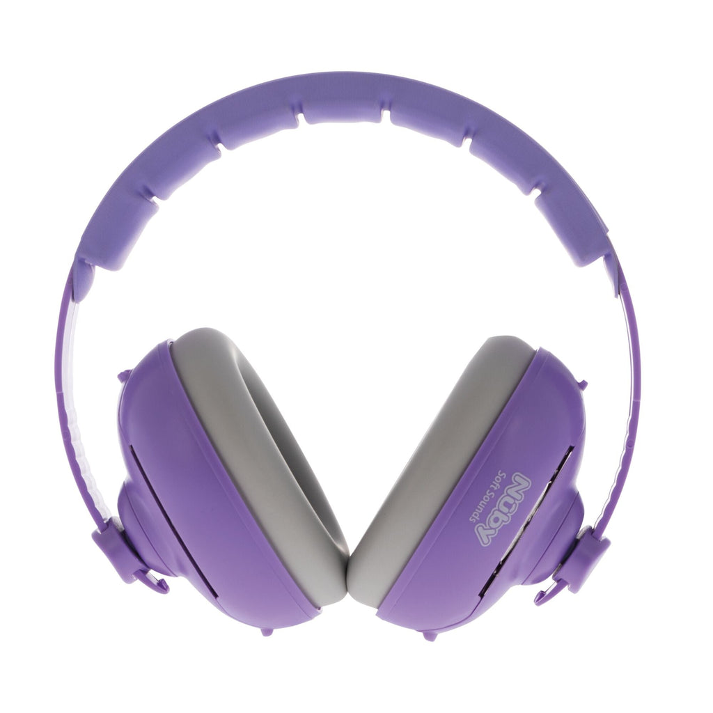 Soft Sounds 2-in-1 Noise Cancelling Earmuffs | Purple (L1K5)